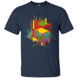 T-Shirts Navy / S Rubik's Building T-Shirt
