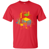 T-Shirts Red / S Rubik's Building T-Shirt