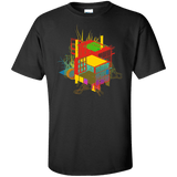 T-Shirts Black / XLT Rubik's Building Tall T-Shirt