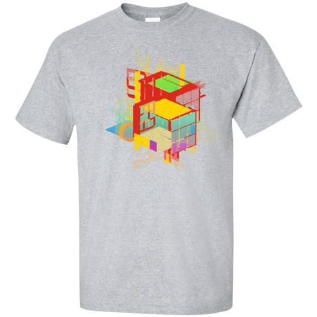 T-Shirts Sport Grey / XLT Rubik's Building Tall T-Shirt