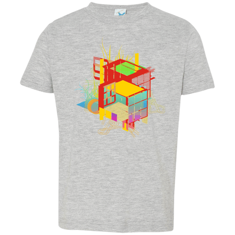 T-Shirts Heather Grey / 2T Rubik's Building Toddler Premium T-Shirt