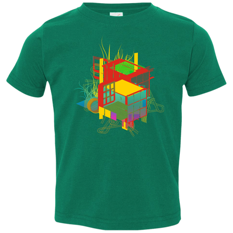 T-Shirts Kelly / 2T Rubik's Building Toddler Premium T-Shirt