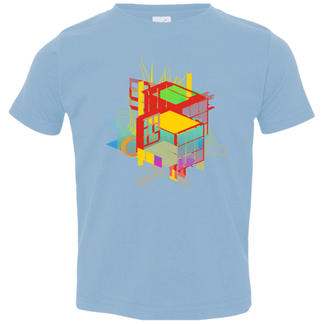 T-Shirts Light Blue / 2T Rubik's Building Toddler Premium T-Shirt