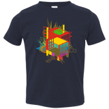 T-Shirts Navy / 2T Rubik's Building Toddler Premium T-Shirt