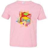 T-Shirts Pink / 2T Rubik's Building Toddler Premium T-Shirt