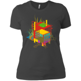 T-Shirts Heavy Metal / X-Small Rubik's Building Women's Premium T-Shirt
