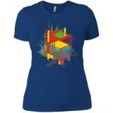 T-Shirts Royal / X-Small Rubik's Building Women's Premium T-Shirt