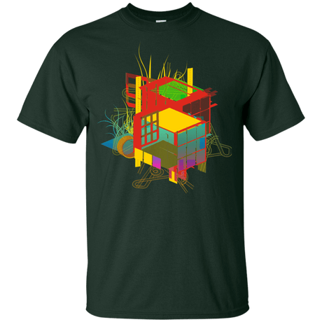 T-Shirts Forest / YXS Rubik's Building Youth T-Shirt