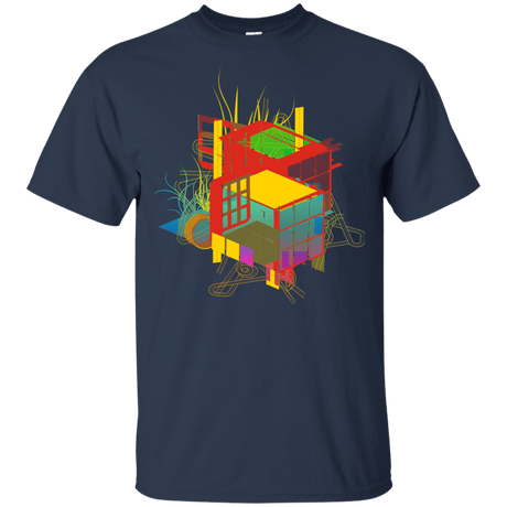 T-Shirts Navy / YXS Rubik's Building Youth T-Shirt
