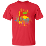 T-Shirts Red / YXS Rubik's Building Youth T-Shirt