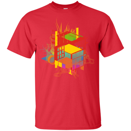 T-Shirts Red / YXS Rubik's Building Youth T-Shirt