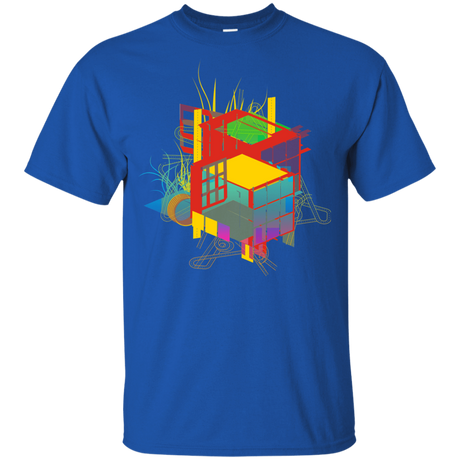 T-Shirts Royal / YXS Rubik's Building Youth T-Shirt