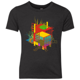 T-Shirts Vintage Black / YXS Rubik's Building Youth Triblend T-Shirt