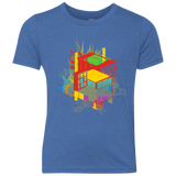 T-Shirts Vintage Royal / YXS Rubik's Building Youth Triblend T-Shirt