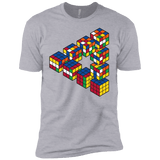Rubiks Cube Penrose Triangle Boys Premium T-Shirt