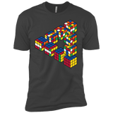 Rubiks Cube Penrose Triangle Boys Premium T-Shirt
