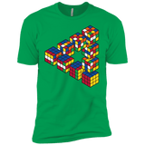 Rubiks Cube Penrose Triangle Boys Premium T-Shirt