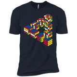 Rubiks Cube Penrose Triangle Boys Premium T-Shirt