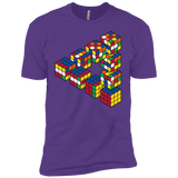 Rubiks Cube Penrose Triangle Boys Premium T-Shirt