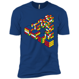 Rubiks Cube Penrose Triangle Boys Premium T-Shirt