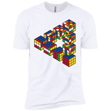 Rubiks Cube Penrose Triangle Boys Premium T-Shirt