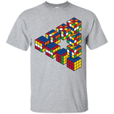 T-Shirts Sport Grey / S Rubiks Cube Penrose Triangle T-Shirt