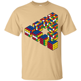 T-Shirts Vegas Gold / S Rubiks Cube Penrose Triangle T-Shirt