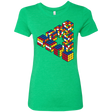 T-Shirts Envy / S Rubiks Cube Penrose Triangle Women's Triblend T-Shirt