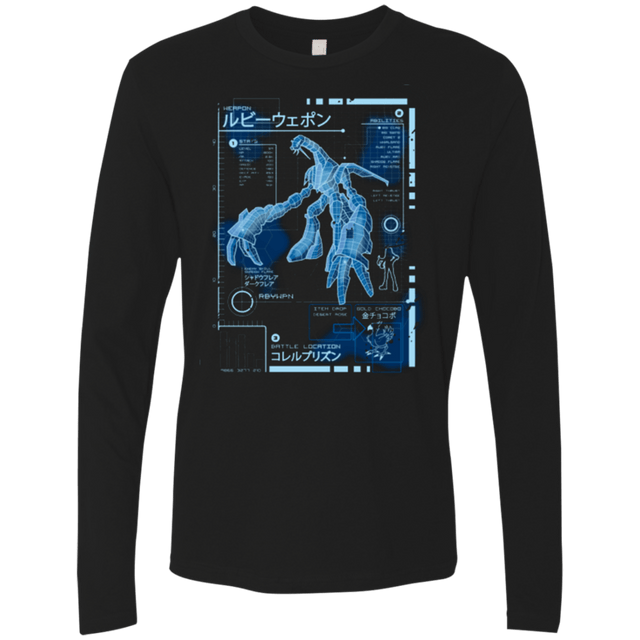 T-Shirts Black / Small RUBY BLUEPRINT Men's Premium Long Sleeve