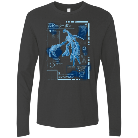 T-Shirts Heavy Metal / Small RUBY BLUEPRINT Men's Premium Long Sleeve