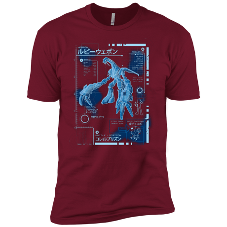T-Shirts Cardinal / X-Small RUBY BLUEPRINT Men's Premium T-Shirt