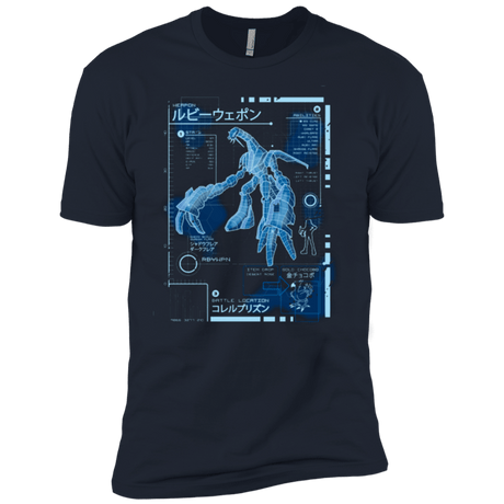 T-Shirts Midnight Navy / X-Small RUBY BLUEPRINT Men's Premium T-Shirt