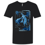 T-Shirts Black / X-Small RUBY BLUEPRINT Men's Premium V-Neck