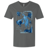 T-Shirts Heavy Metal / X-Small RUBY BLUEPRINT Men's Premium V-Neck