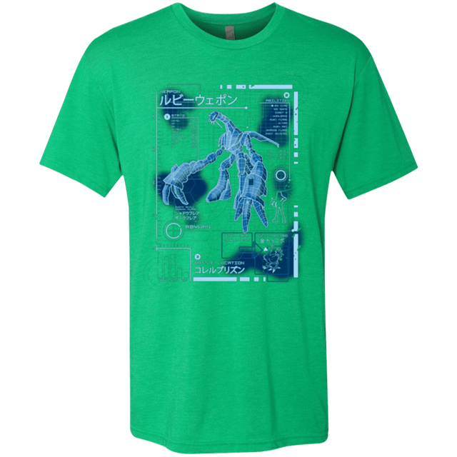 T-Shirts Envy / Small RUBY BLUEPRINT Men's Triblend T-Shirt