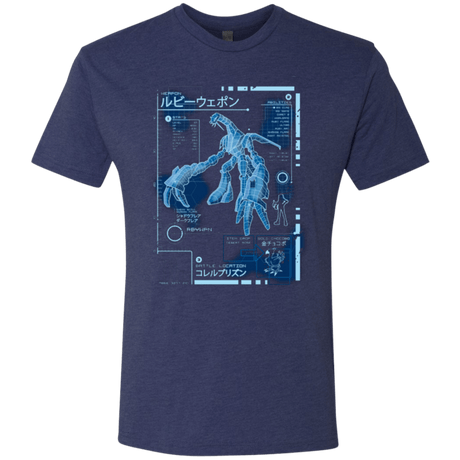 T-Shirts Vintage Navy / Small RUBY BLUEPRINT Men's Triblend T-Shirt