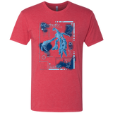 T-Shirts Vintage Red / Small RUBY BLUEPRINT Men's Triblend T-Shirt