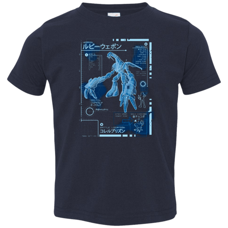 T-Shirts Navy / 2T RUBY BLUEPRINT Toddler Premium T-Shirt