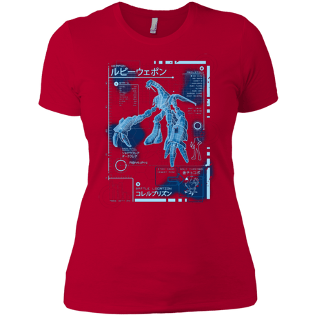T-Shirts Red / X-Small RUBY BLUEPRINT Women's Premium T-Shirt