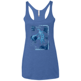 T-Shirts Vintage Royal / X-Small RUBY BLUEPRINT Women's Triblend Racerback Tank