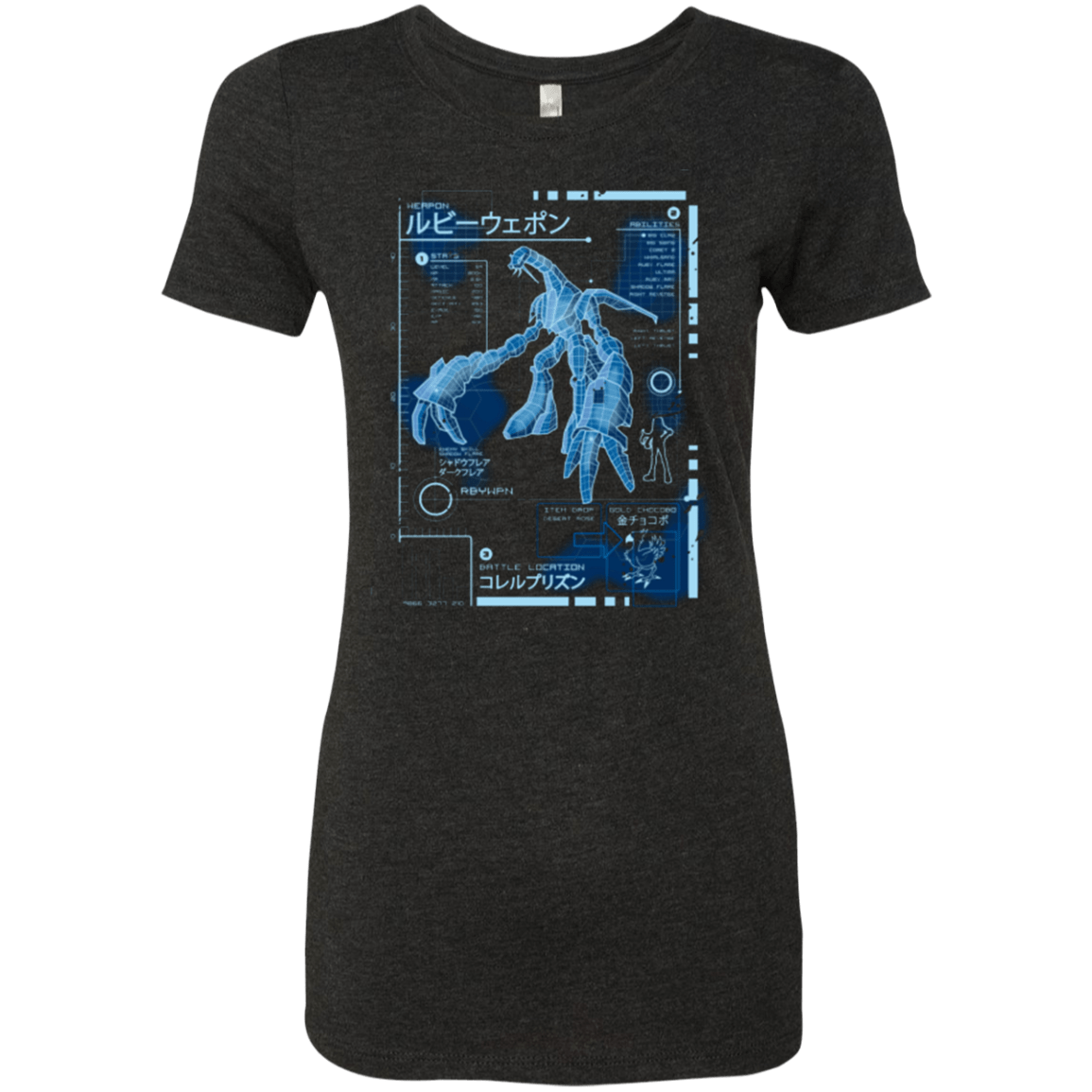 T-Shirts Vintage Black / Small RUBY BLUEPRINT Women's Triblend T-Shirt