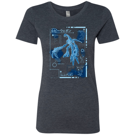 T-Shirts Vintage Navy / Small RUBY BLUEPRINT Women's Triblend T-Shirt