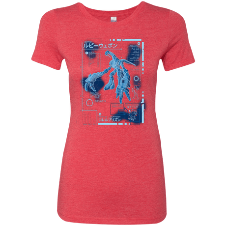 T-Shirts Vintage Red / Small RUBY BLUEPRINT Women's Triblend T-Shirt
