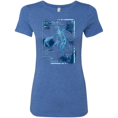 T-Shirts Vintage Royal / Small RUBY BLUEPRINT Women's Triblend T-Shirt