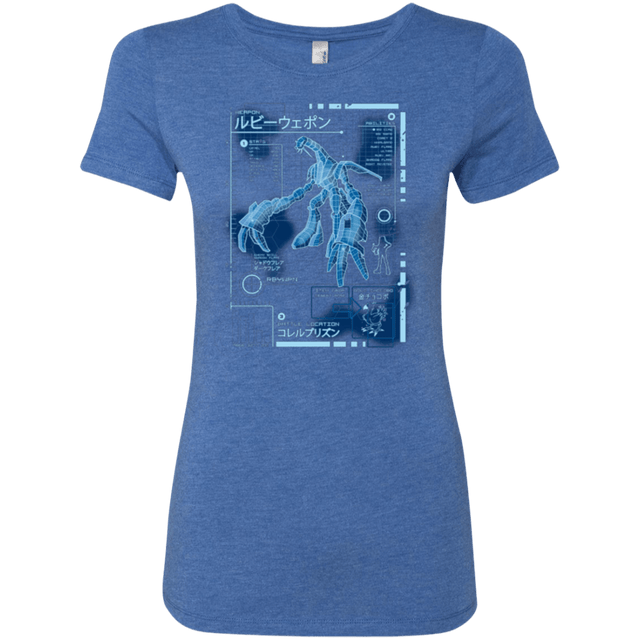 T-Shirts Vintage Royal / Small RUBY BLUEPRINT Women's Triblend T-Shirt