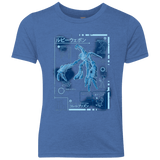 T-Shirts Vintage Royal / YXS RUBY BLUEPRINT Youth Triblend T-Shirt