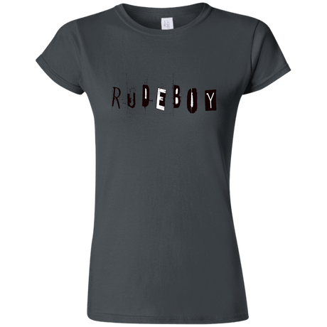 T-Shirts Charcoal / S Rudeboy Junior Slimmer-Fit T-Shirt