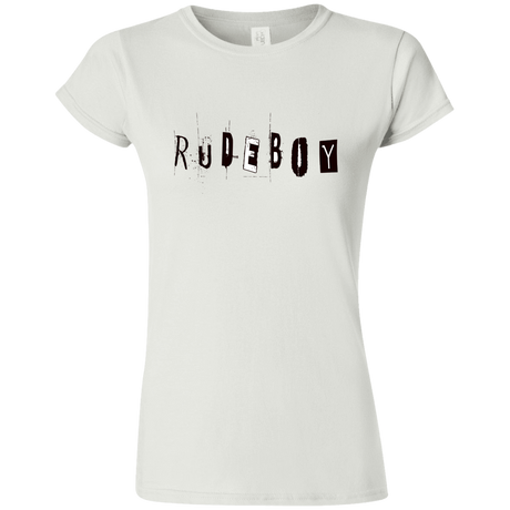 T-Shirts White / S Rudeboy Junior Slimmer-Fit T-Shirt