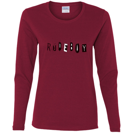 T-Shirts Cardinal / S Rudeboy Women's Long Sleeve T-Shirt