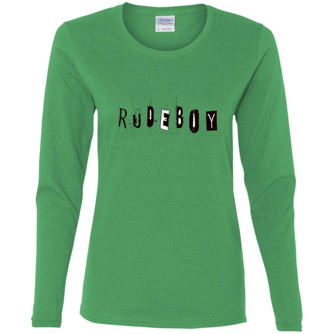 T-Shirts Irish Green / S Rudeboy Women's Long Sleeve T-Shirt
